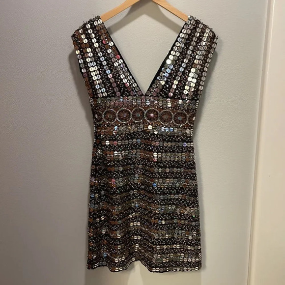 Scala woman’s beaded silk dress - Picture 7 of 13